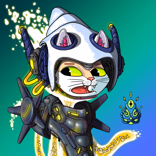 Alien Cat #7427