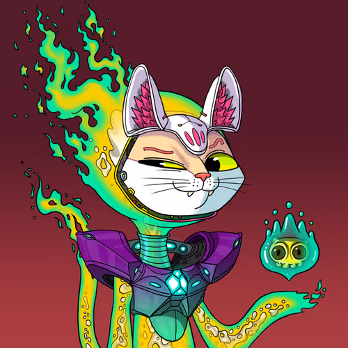Alien Cat #8670