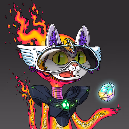 Alien Cat #3026