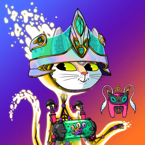 Alien Cat #5870