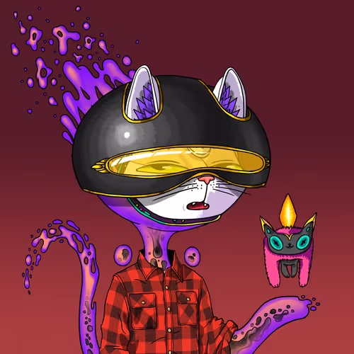 Alien Cat #8694