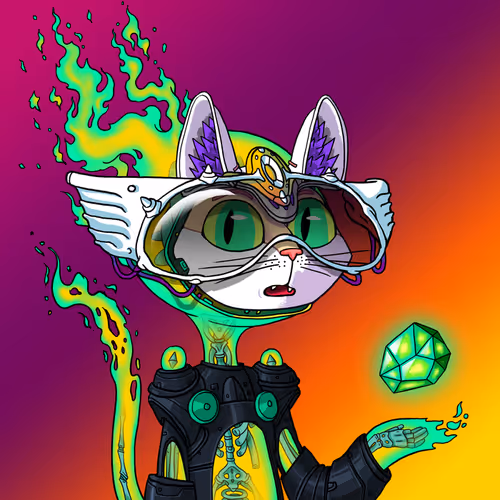 Alien Cat #6475