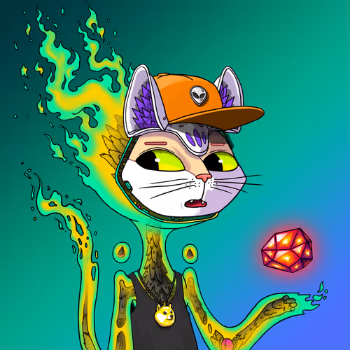 Alien Cat #7004