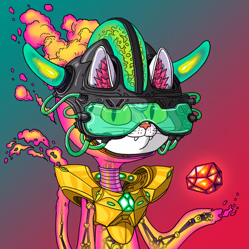 Alien Cat #9737