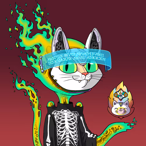 Alien Cat #8548