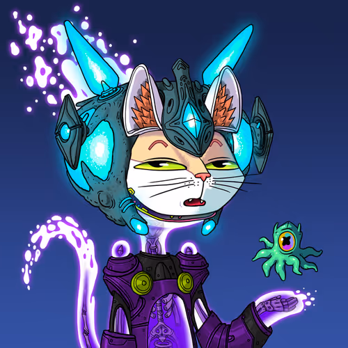 Alien Cat #10230