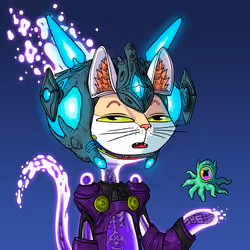 Alien Cat #10230