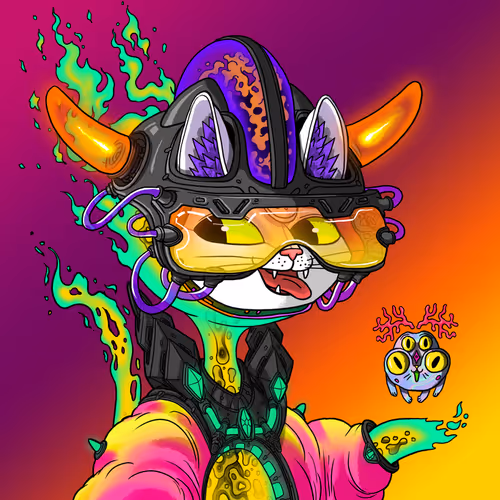Alien Cat #4986