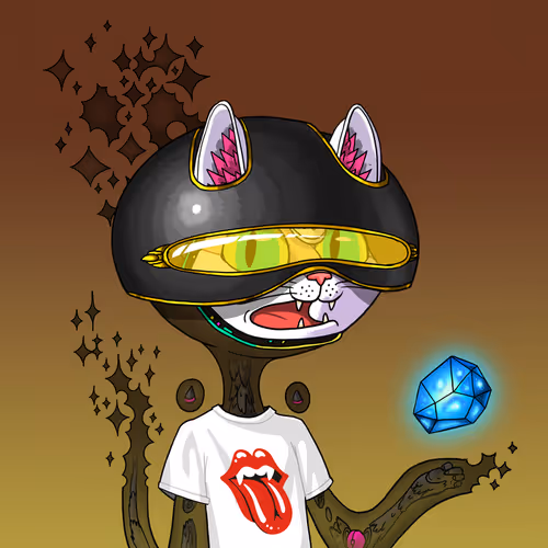 Alien Cat #8622