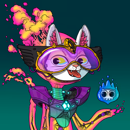 Alien Cat #7347