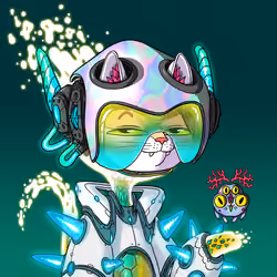 Alien Cat #7196