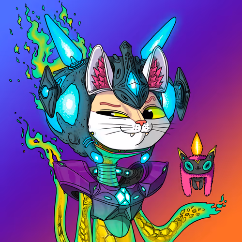 Alien Cat #1777