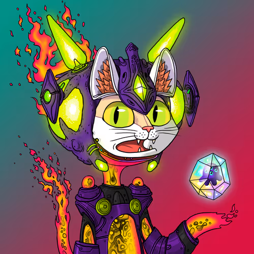 Alien Cat #3997