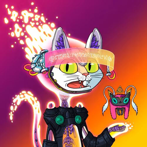 Alien Cat #3165