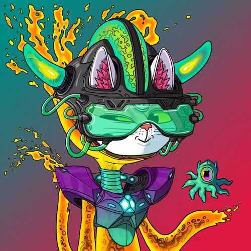 Alien Cat #4554