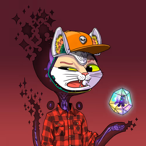 Alien Cat #1376