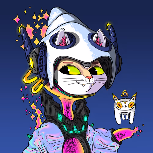 Alien Cat #1196