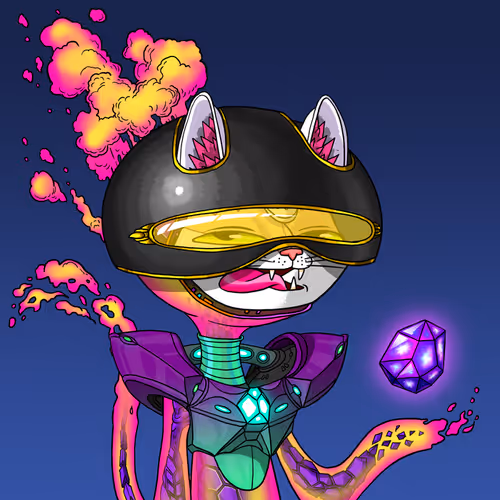 Alien Cat #8761