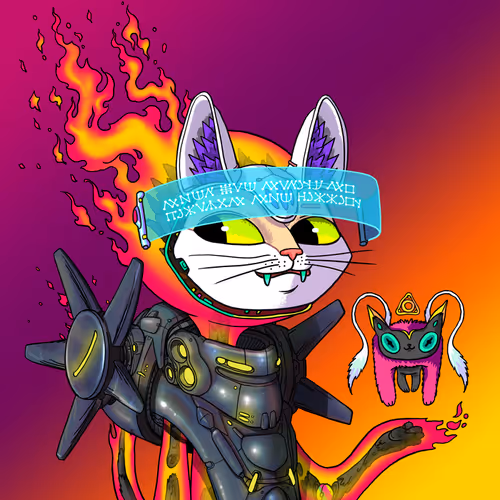 Alien Cat #2474