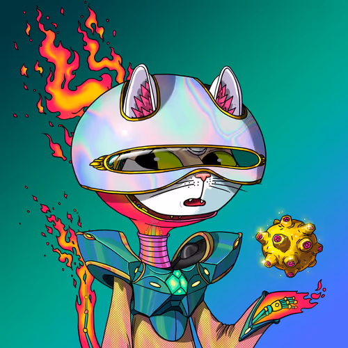 Alien Cat #6176