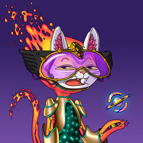 Alien Cat #8134