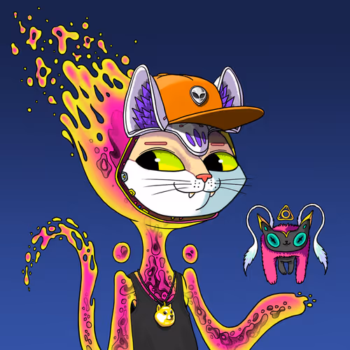 Alien Cat #5647