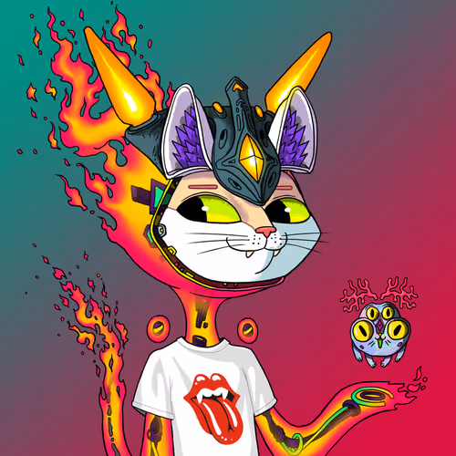 Alien Cat #5684
