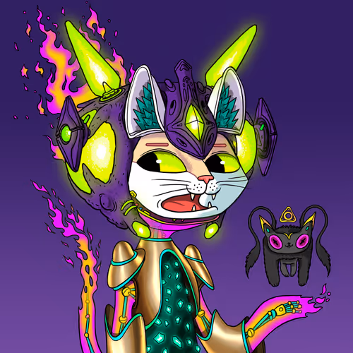 Alien Cat #9489