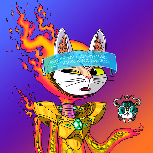 Alien Cat #1116
