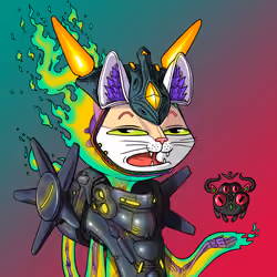 Alien Cat #7050