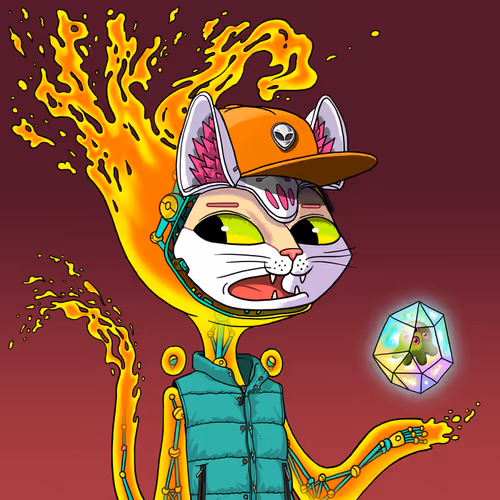 Alien Cat #6180