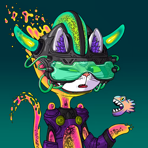 Alien Cat #7192