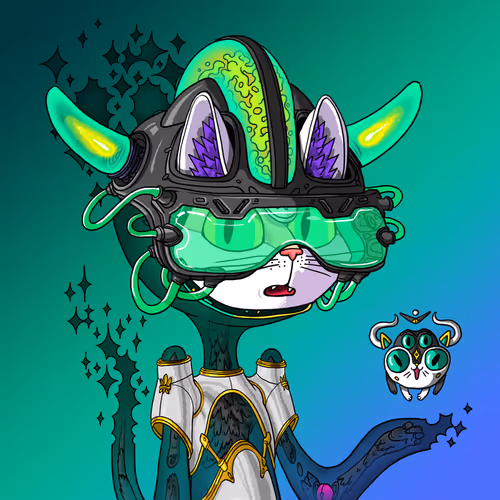 Alien Cat #34