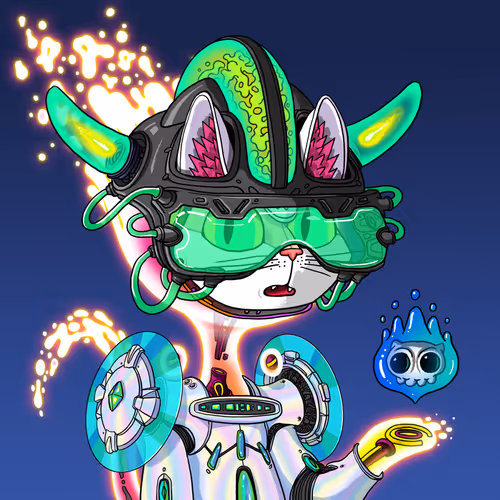 Alien Cat #5459