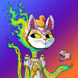 Alien Cat #4505