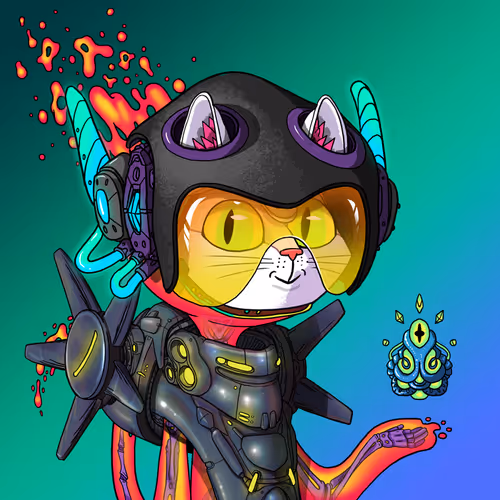 Alien Cat #7832