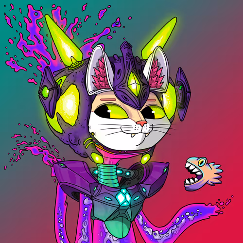 Alien Cat #6524