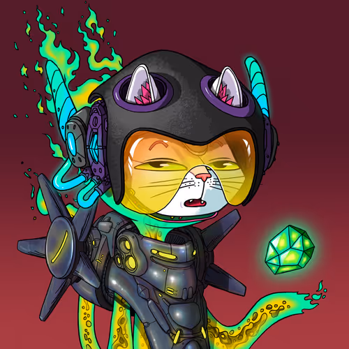 Alien Cat #9234