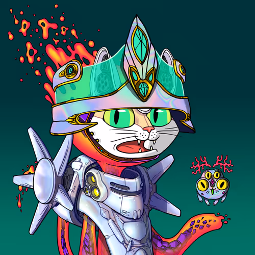Alien Cat #2584