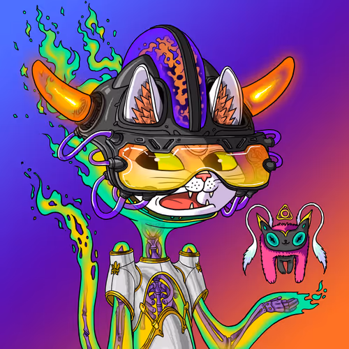 Alien Cat #5007
