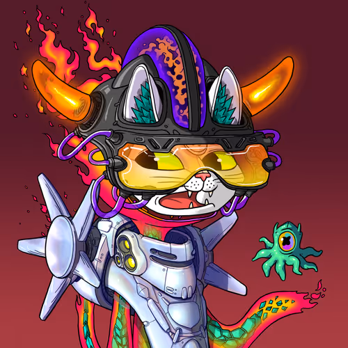 Alien Cat #1622