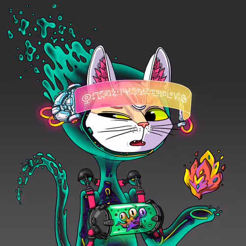Alien Cat #1088