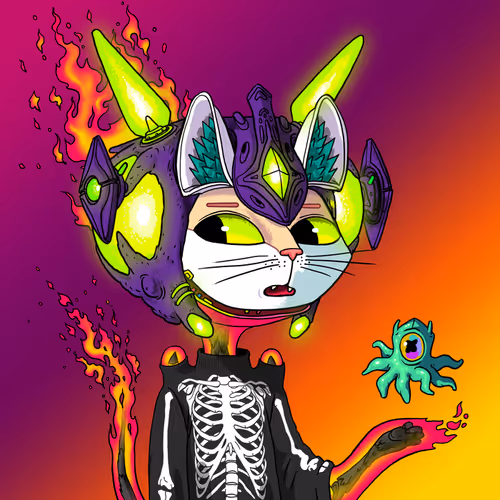 Alien Cat #9647