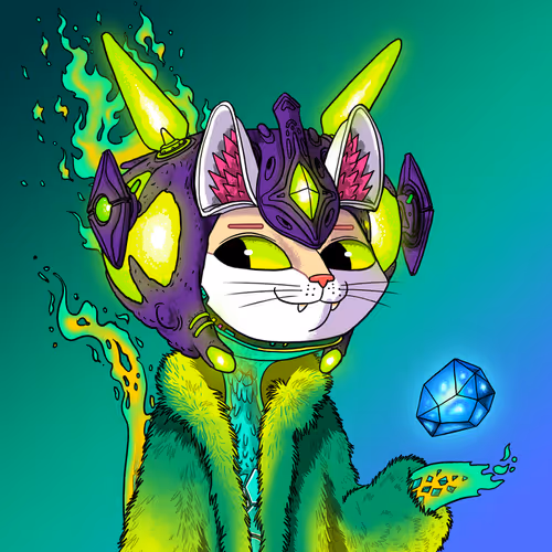 Alien Cat #9812