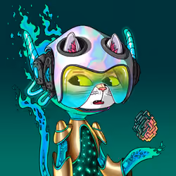 Alien Cat #3563
