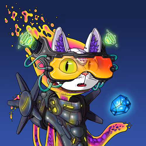 Alien Cat #1164