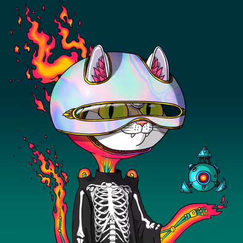 Alien Cat #5366