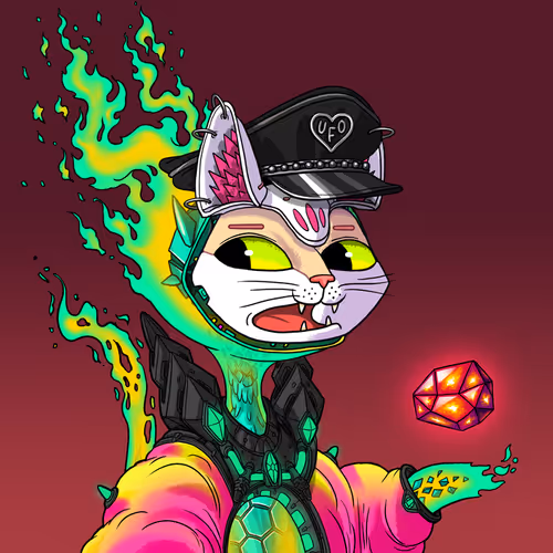 Alien Cat #4772