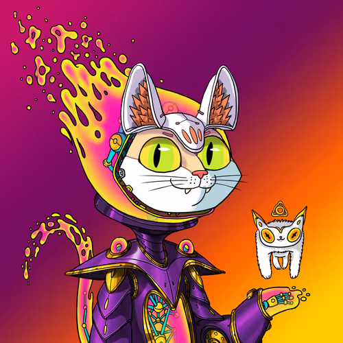 Alien Cat #8142