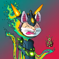 Alien Cat #8767